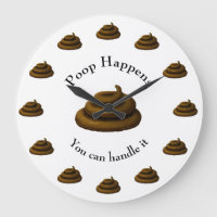 "Poop Happens You Can Handle It" Customizable Text