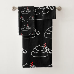 Poop in Love - Brootsch the PooPoo Bath Towel Set