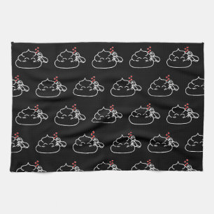 Poop in Love - Brootsch the PooPoo Kitchen Towel