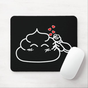 Poop in Love - Brootsch the PooPoo Mouse Pad