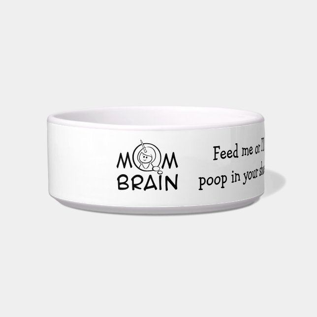 Poop in your shoes cat bowl (Left)