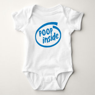 POOP inside Baby Bodysuit