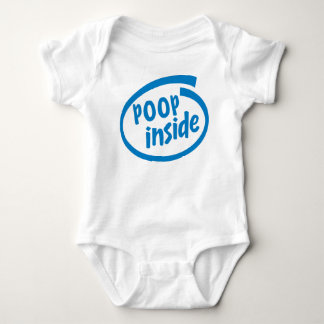 POOP inside Baby Bodysuit