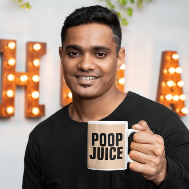 POOP JUICE FUNNY DAD COFFEE MUGS (Creator Uploaded)