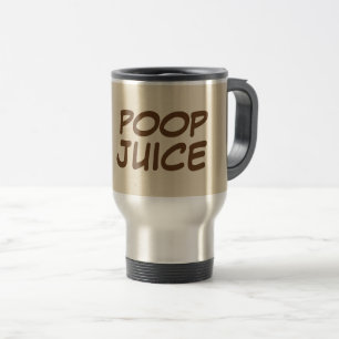 POOP JUS Drôle Mugs de café