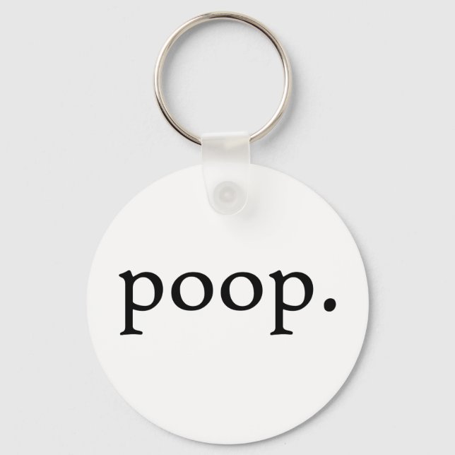 Poop Keychain (Front)