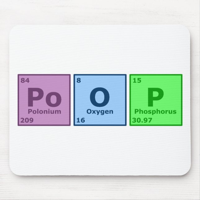 Poop Mouse Pad (Front)