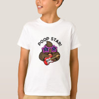 Poop Star Funny Pop Star Pun