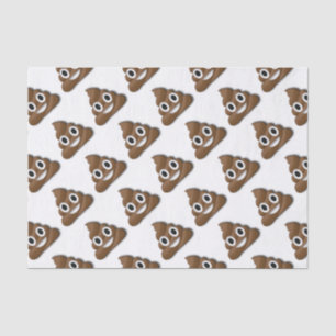 Poop ! tissue paper