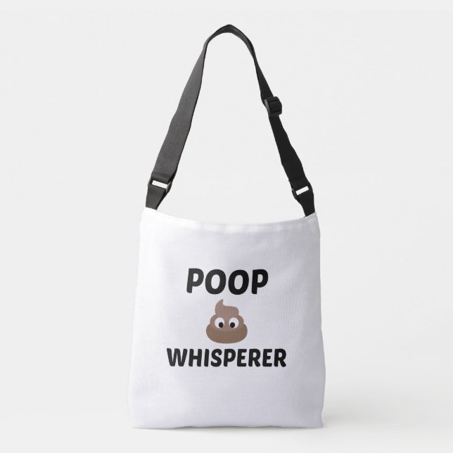 POOP WHISPERER CROSSBODY BAG (Front)