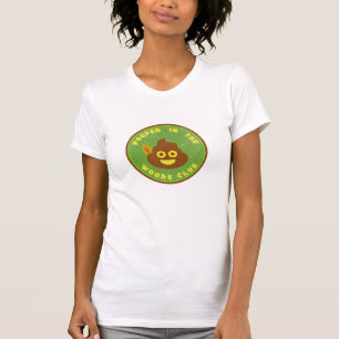 Pooped In The Woods Club - distressed vintage T-Shirt