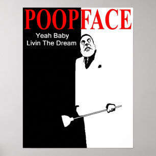 Poopface Print