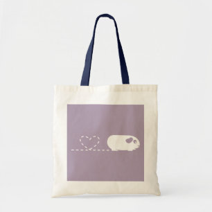 Pooping Heart Guinea Pig Shopping Bag