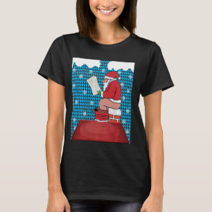 Pooping Santa Claus Ugly Christmas Sweater