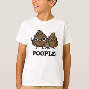 Poople Funny Poop People Pun T-Shirt