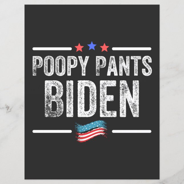 Poopy Pants Biden (Front)