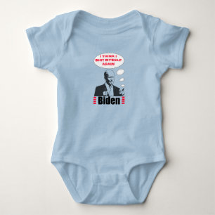Poopy Pants Biden Baby Bodysuit