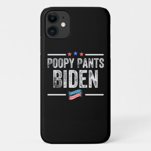 Poopy Pants Biden iPhone 11 Case