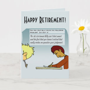 Poor Judgement Greeting Card