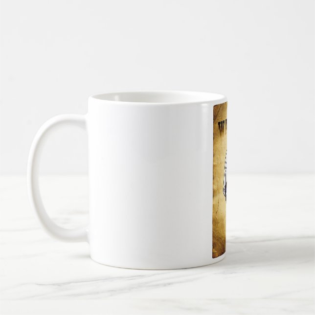 poor little chick coffee mug (Left)