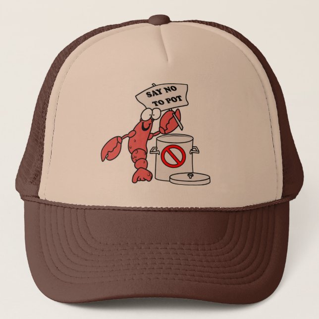 Poor Lobster Trucker Hat (Front)