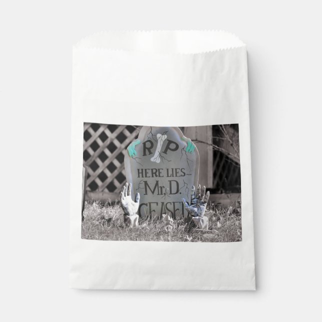 Poor Mr.D Large Gift Bag (Front)