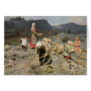 Poor People Gathering Coal