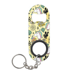 Poor Unicorn Keychain Bottle Opener