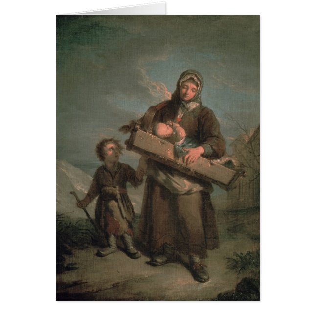 Poor Woman with Children (Front)