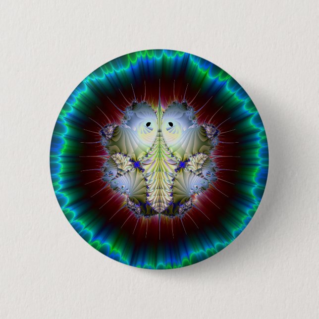 Poovoot Bug 2 Inch Round Button (Front)