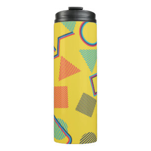 Pop Art: Abstract Colourful Seamless. Thermal Tumbler