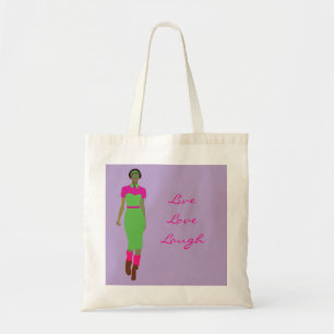 Pop Art Afro-centric Tote Bag