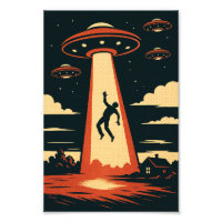 Pop Art Alien Abduction
