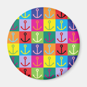 Pop Art Anchor Magnet