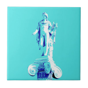 Pop art ancient sculpture   tile