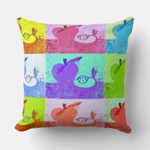 Pop Art Apple MoJo Pillow
