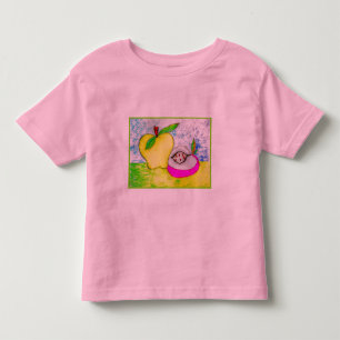 Pop Art Apples Toddler Ringer T-Shirt