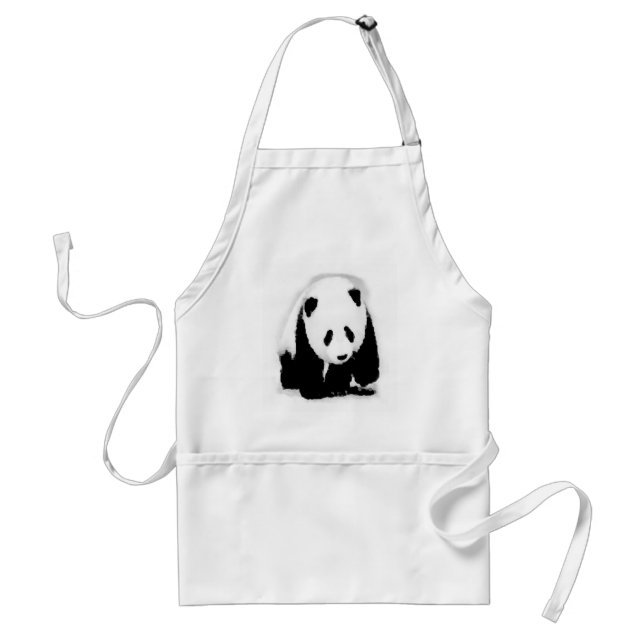 Pop Art Baby Panda Standard Apron (Front)