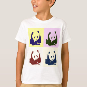 Pop Art Baby Pandas T-Shirt
