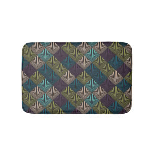 Pop art background bath mat