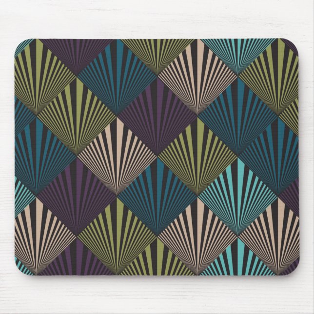 Pop art background mouse pad (Front)