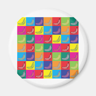 Pop Art Banana Magnet