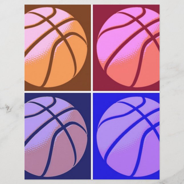 Pop Art Basketball (Front)