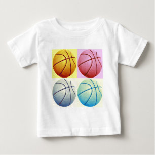 Pop Art Basketball Baby T-Shirt