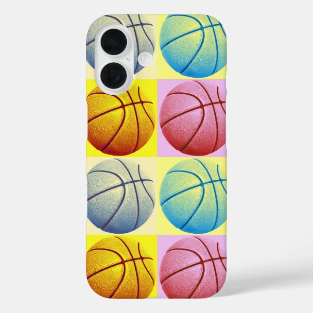 Pop Art Basketball Case-Mate iPhone Case (Back)