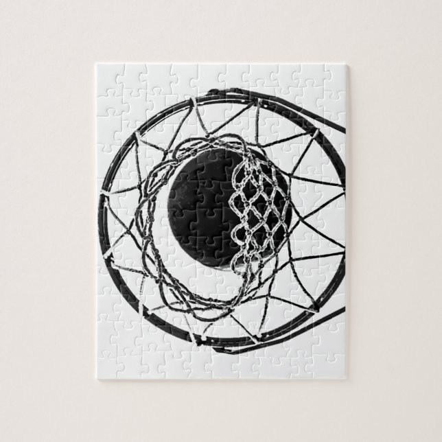 Pop Art Basketball Jigsaw Puzzle (Vertical)