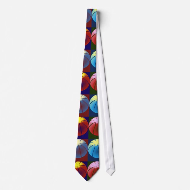 Pop Art Basketball Neck Wear (Front)