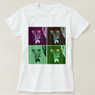 Pop Art Basketball T-Shirt