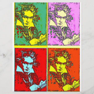Pop-art Beethoven Flyer