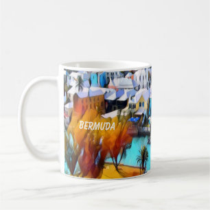 Pop Art Bermuda Café Mug